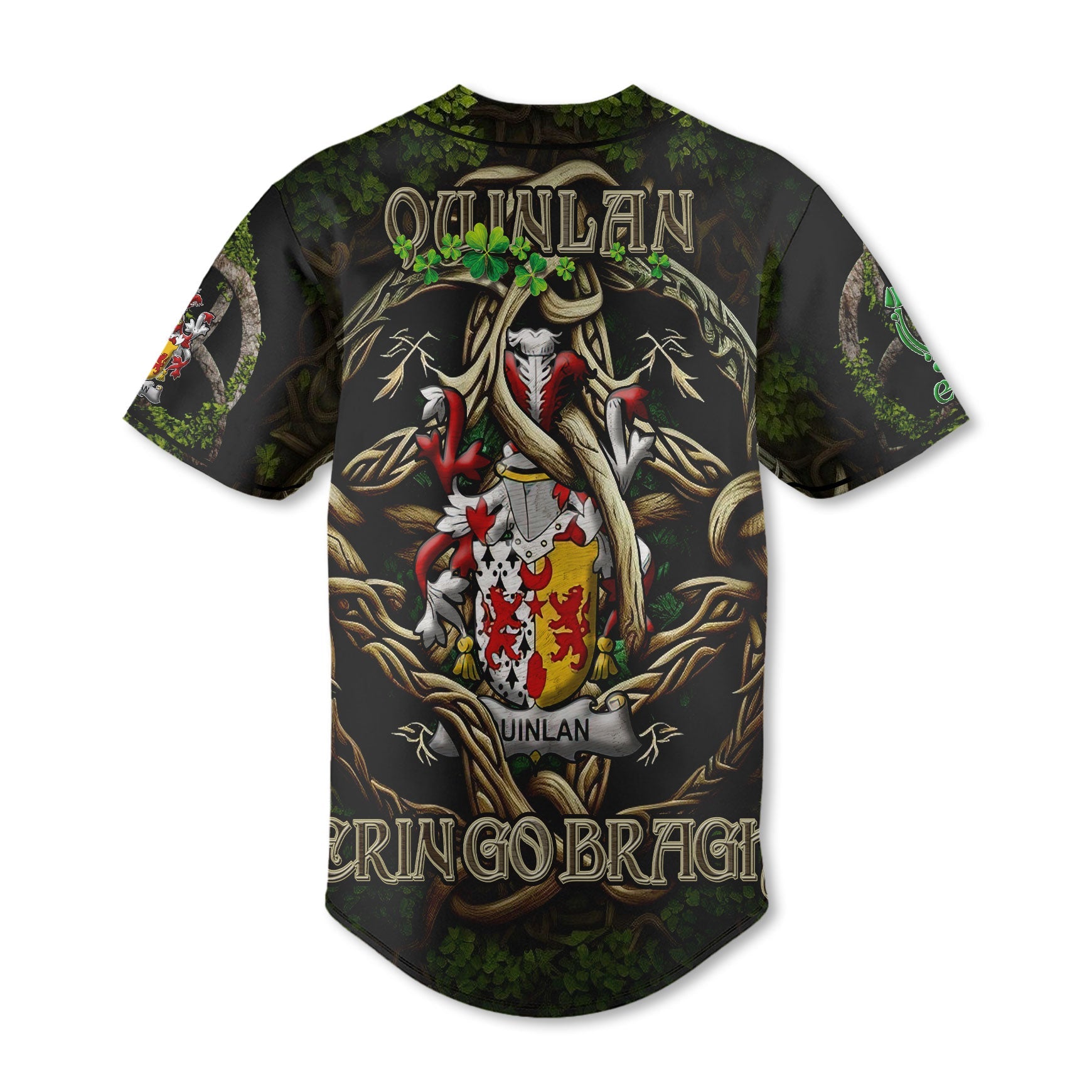 Quinlan or O Quinlevan Baseball Jerseys Ireland Is My Root Style