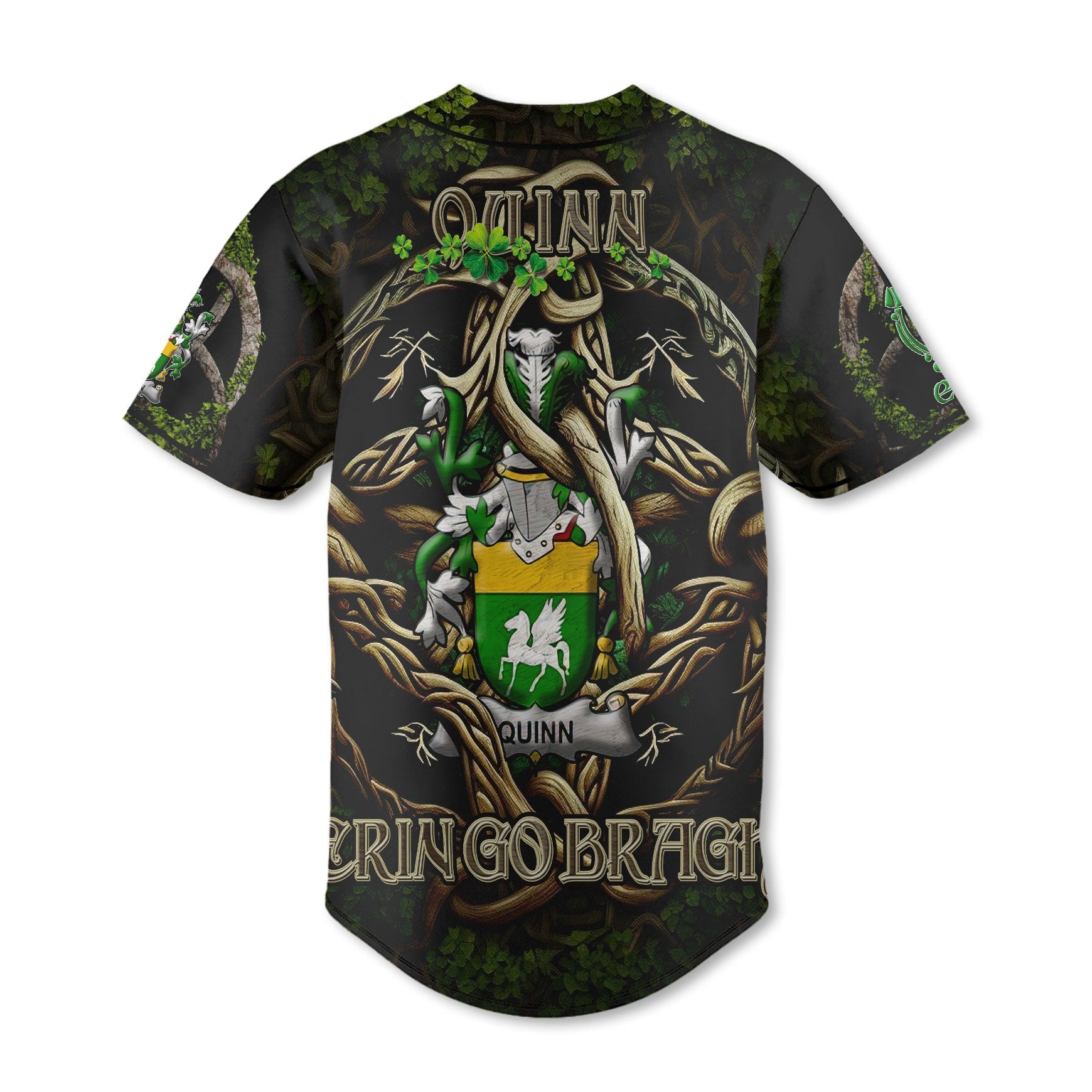 Quinn or O Quin Baseball Jerseys Ireland Is My Root Style