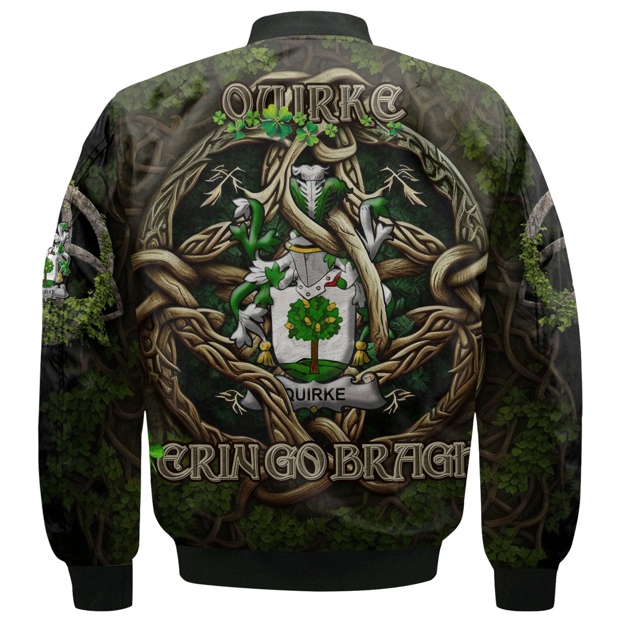 Quirke or O Quirke Bomber Jackets Ireland Is My Root Style