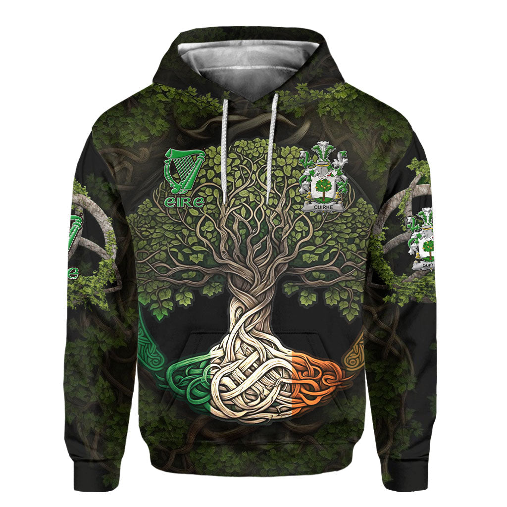 Quirke or O Quirke Hoodies Ireland Is My Root Style