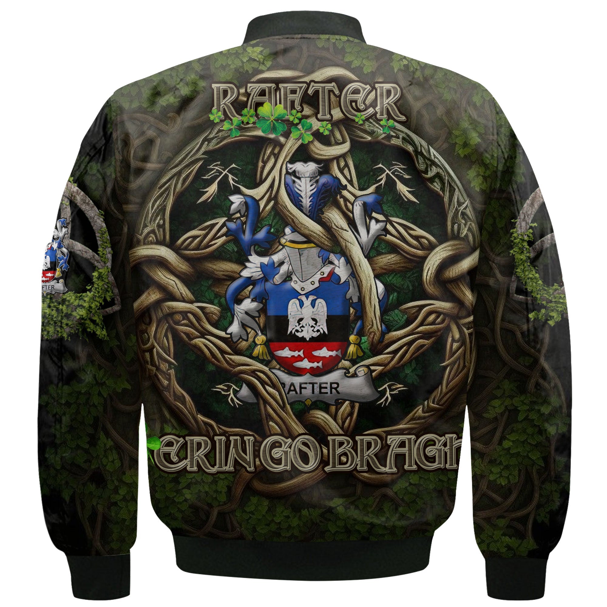 Rafter Bomber Jackets Ireland Is My Root Style