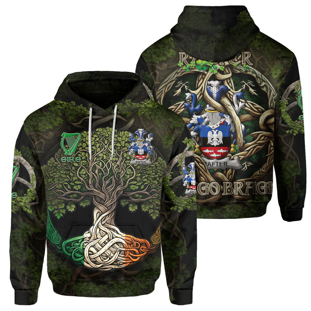 Rafter Hoodies Ireland Is My Root Style