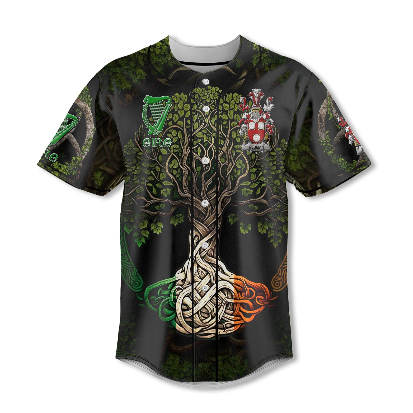 Redman Baseball Jerseys Ireland Is My Root Style