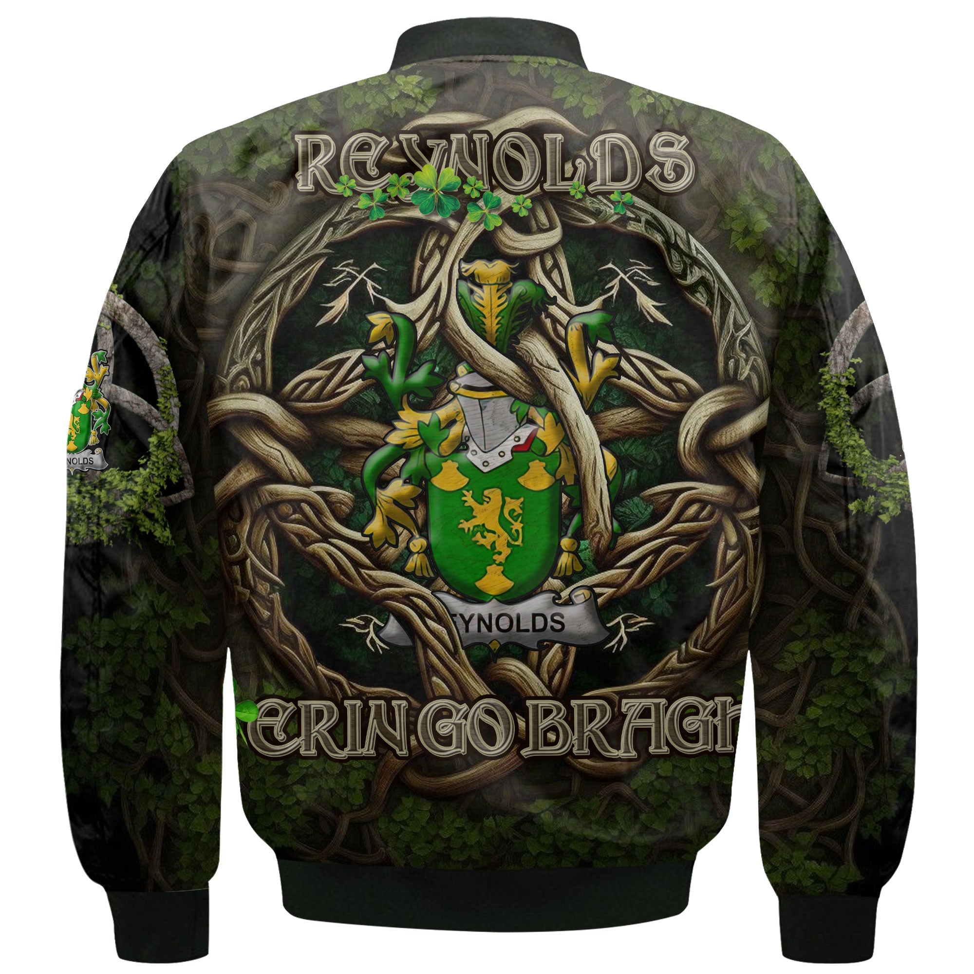 Reynolds or McRannell Bomber Jackets Ireland Is My Root Style