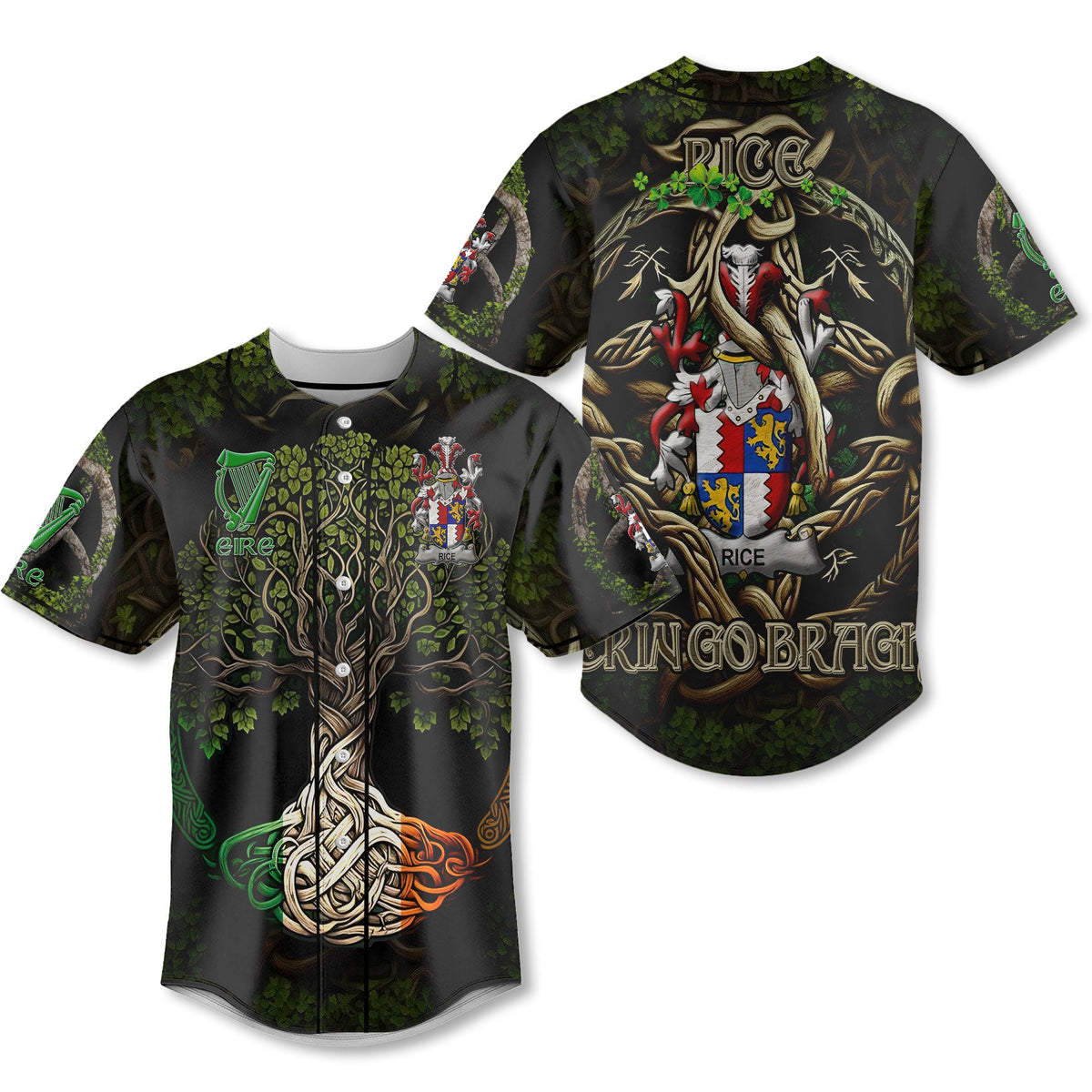 Rice Baseball Jerseys Ireland Is My Root Style