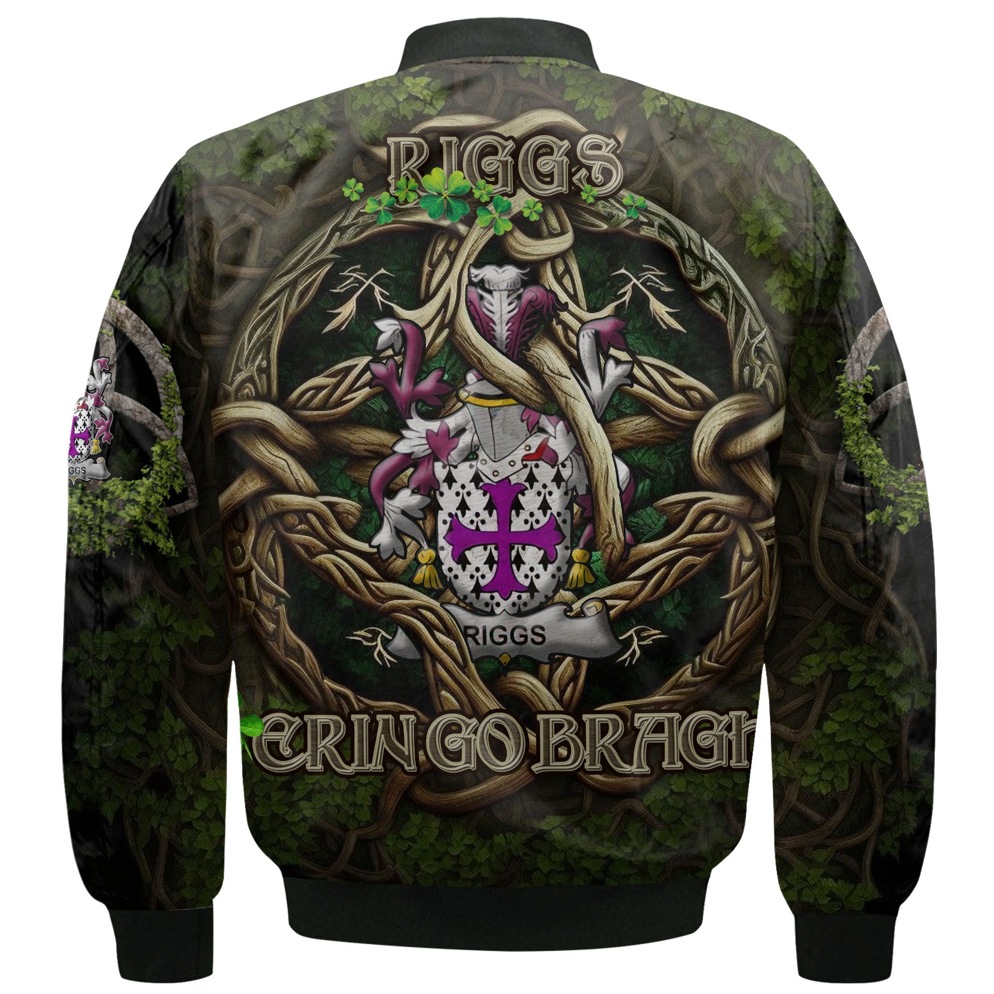 Riggs Bomber Jackets Ireland Is My Root Style