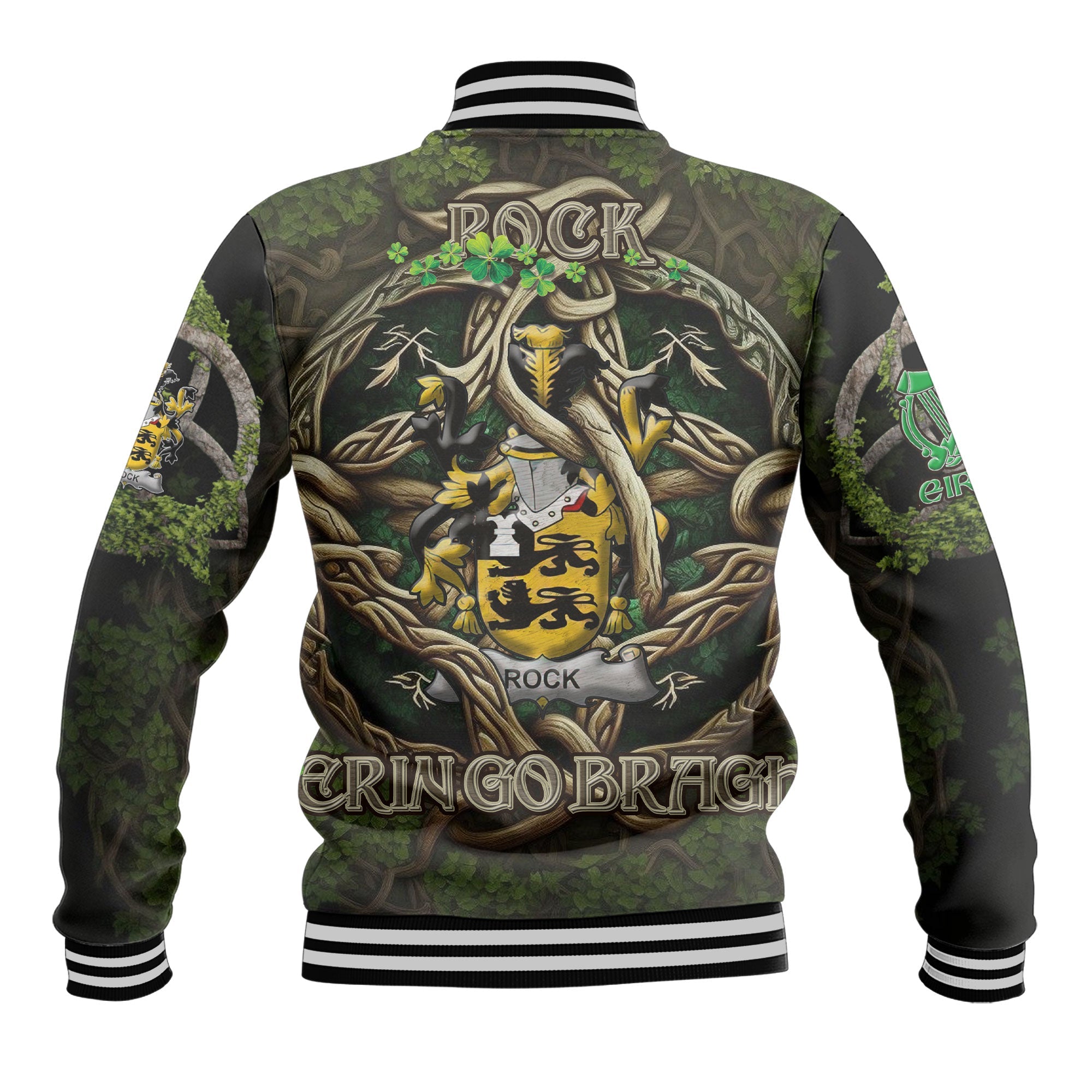 Rock Baseball Jackets Ireland Is My Root Style