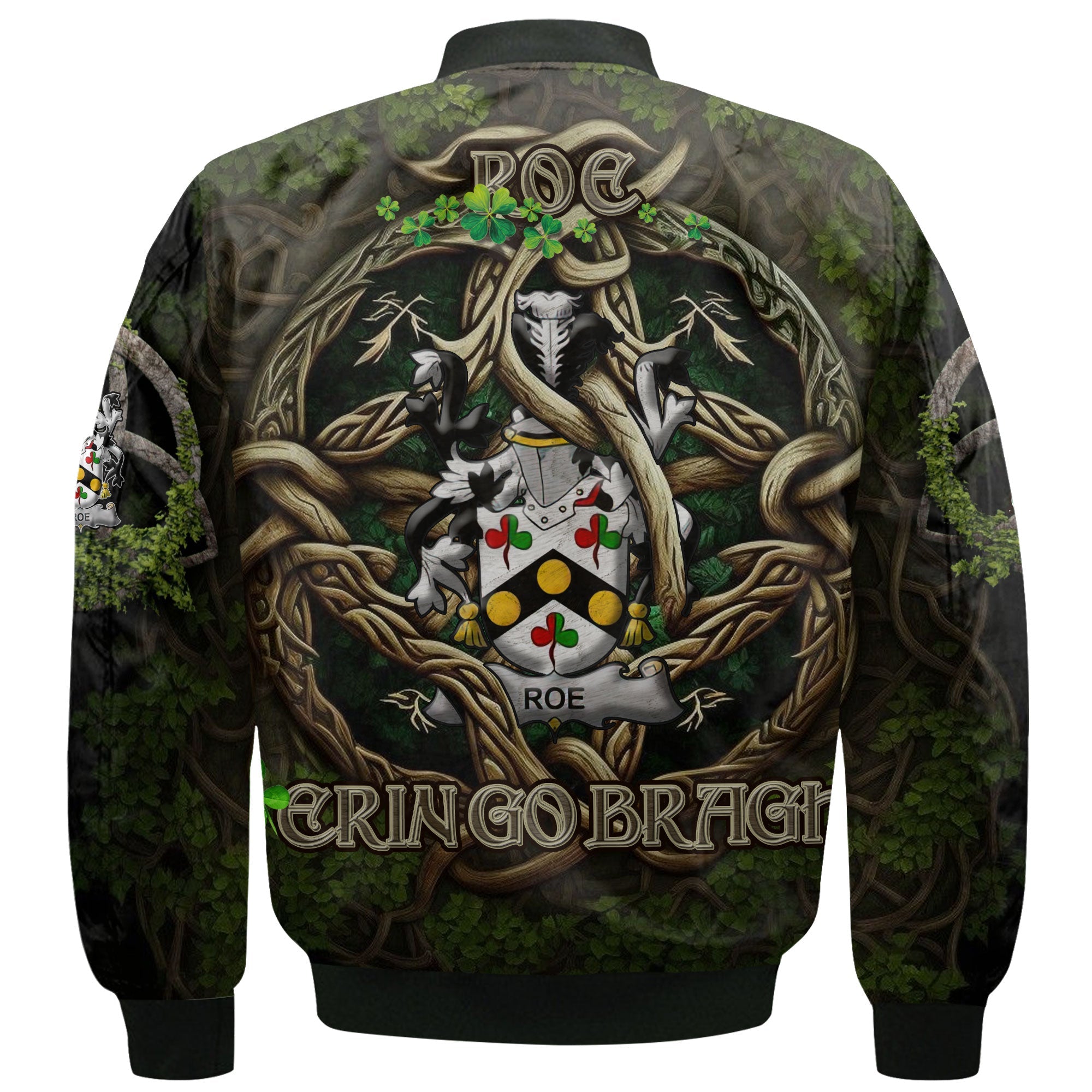Roe Bomber Jackets Ireland Is My Root Style