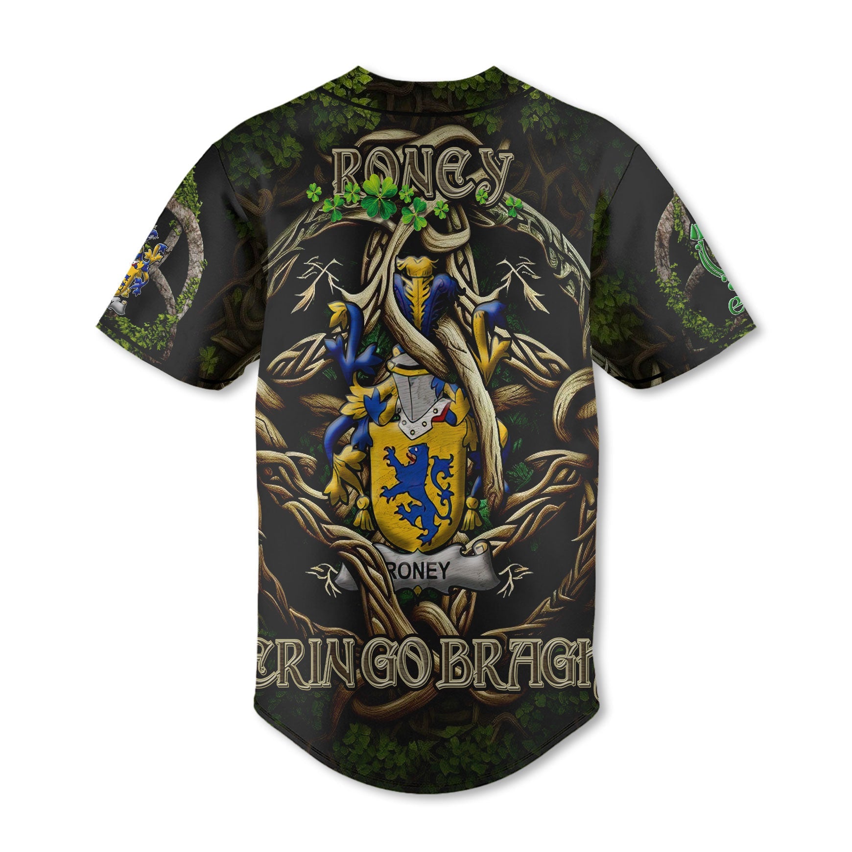 Roney or O Rooney Baseball Jerseys Ireland Is My Root Style