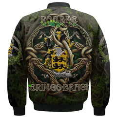 Rourke or O Rourke Bomber Jackets Ireland Is My Root Style