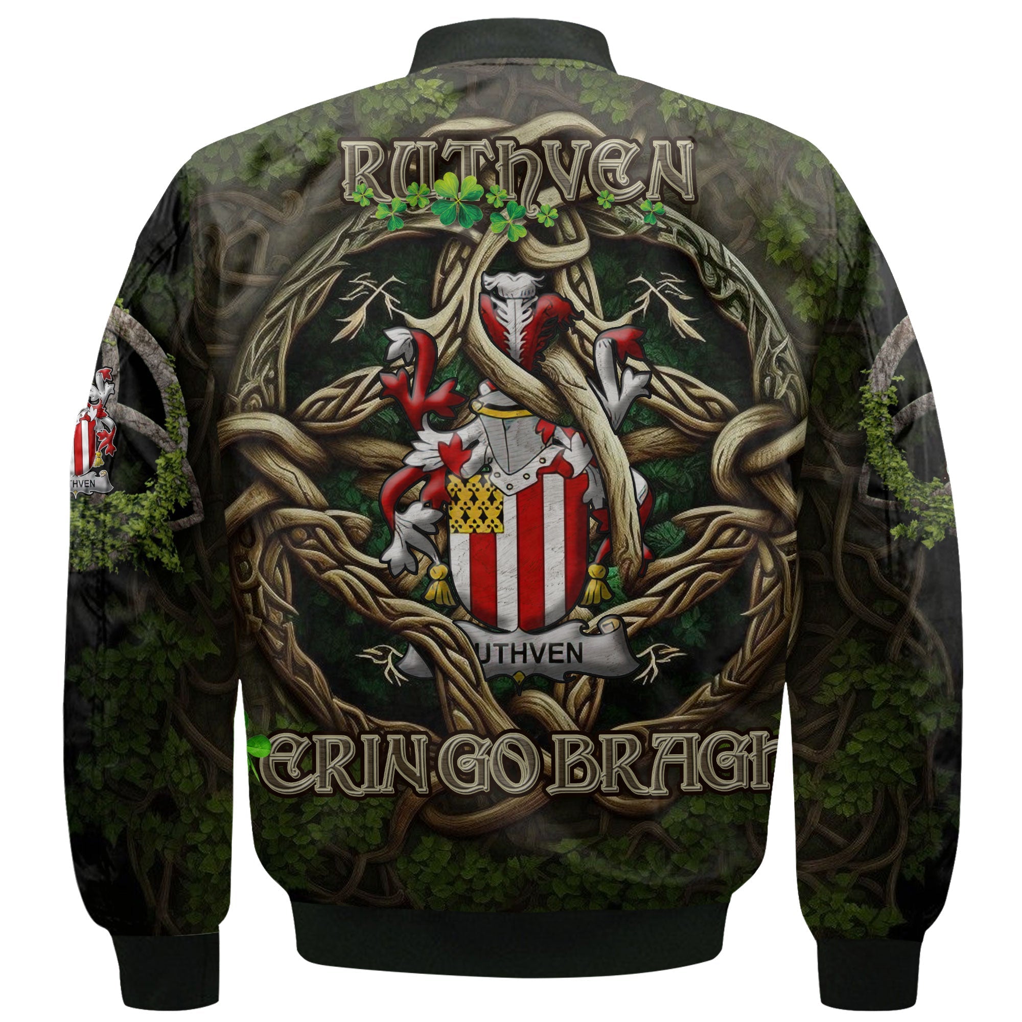 Ruthven Bomber Jackets Ireland Is My Root Style