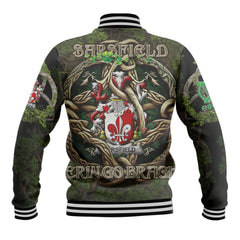 Sarsfield Baseball Jackets Ireland Is My Root Style