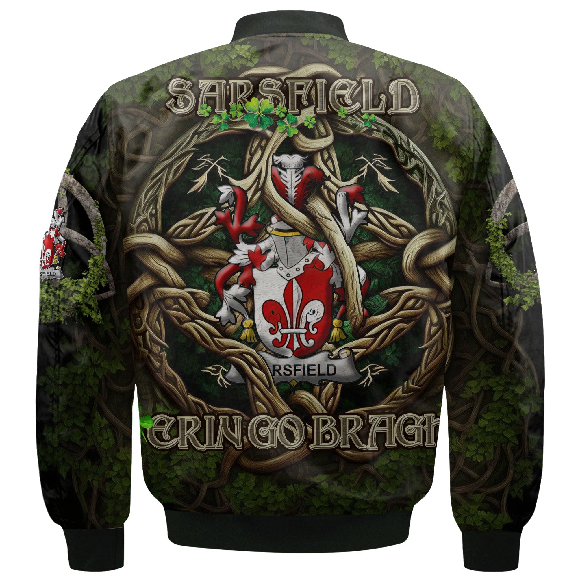 Sarsfield Bomber Jackets Ireland Is My Root Style