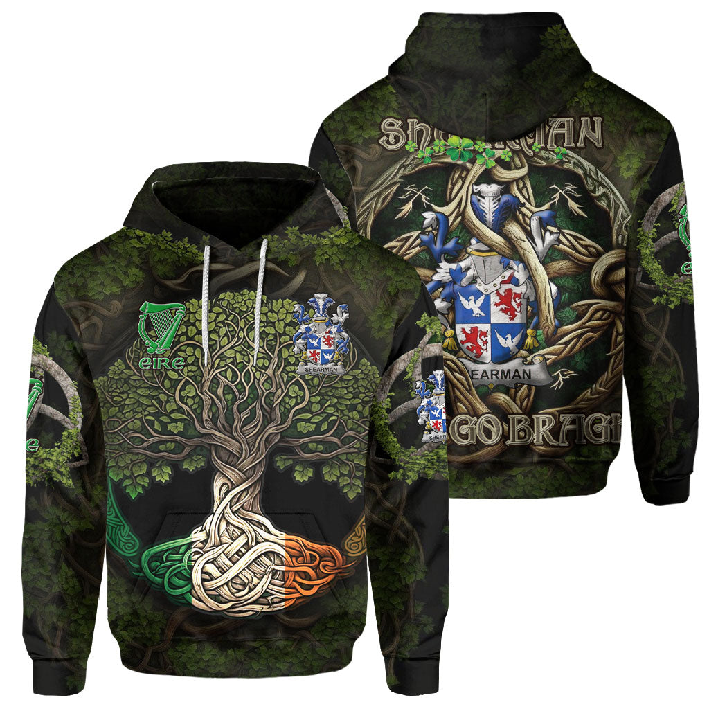 Shearman Hoodies Ireland Is My Root Style