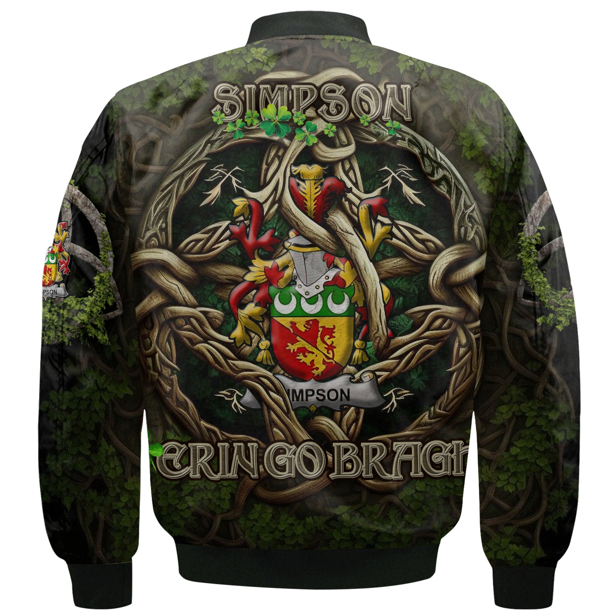 Simpson Bomber Jackets Ireland Is My Root Style