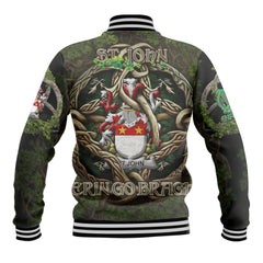 St John Baseball Jackets Ireland Is My Root Style