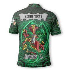 Stephens Polo Shirts The Green Dragon Of Ireland Style