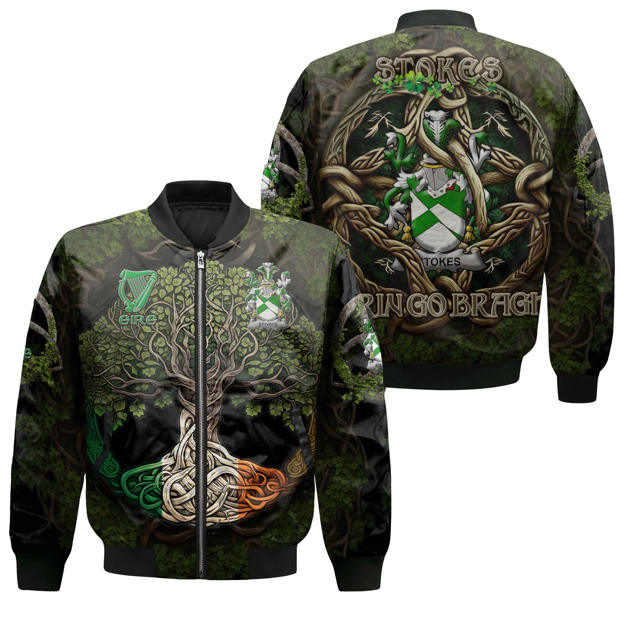 Stokes Bomber Jackets Ireland Is My Root Style