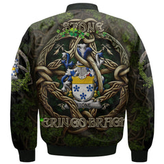 Stone Bomber Jackets Ireland Is My Root Style