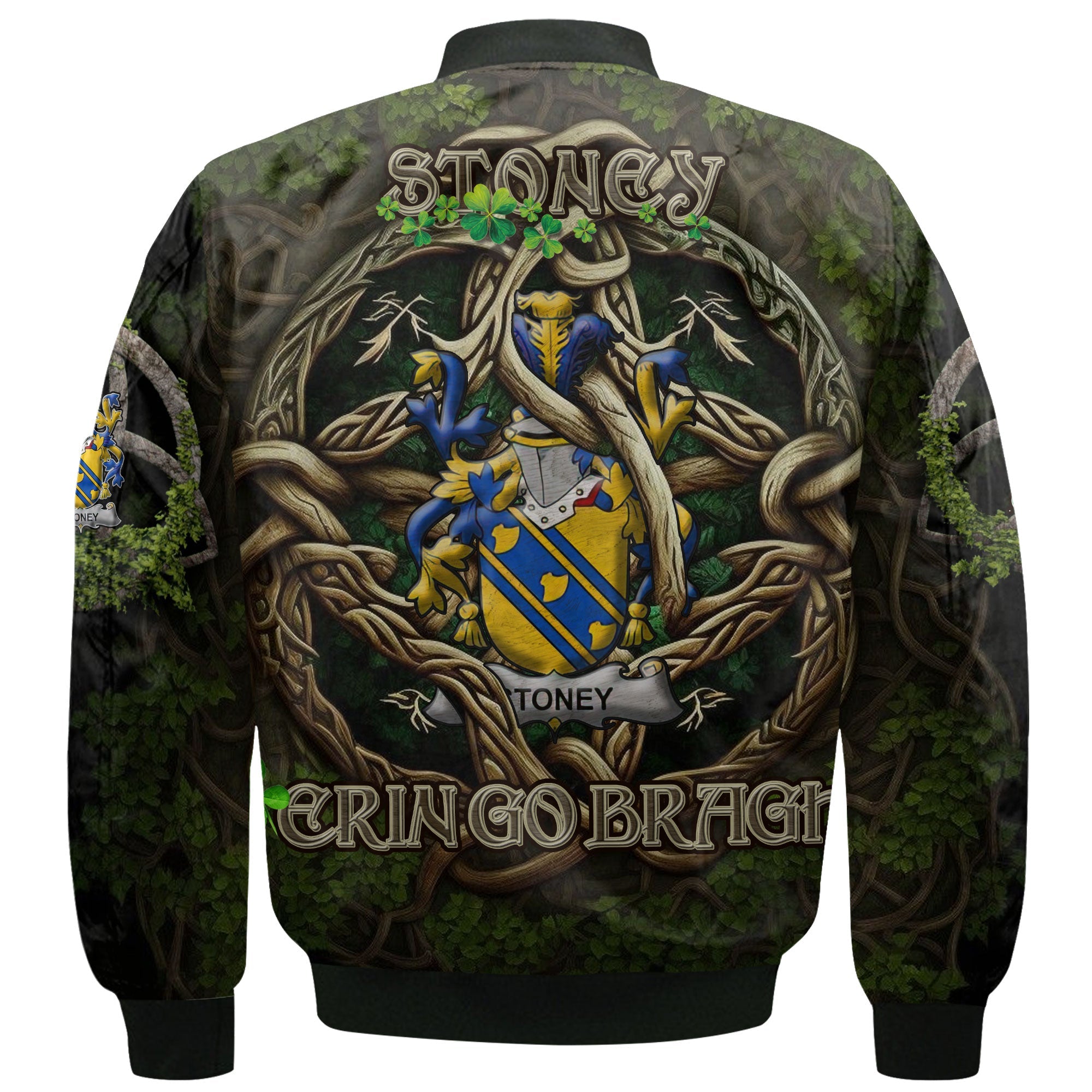 Stoney Bomber Jackets Ireland Is My Root Style