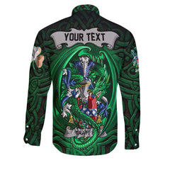 Taaffe Long Sleeve Button Shirts The Green Dragon Of Ireland Style