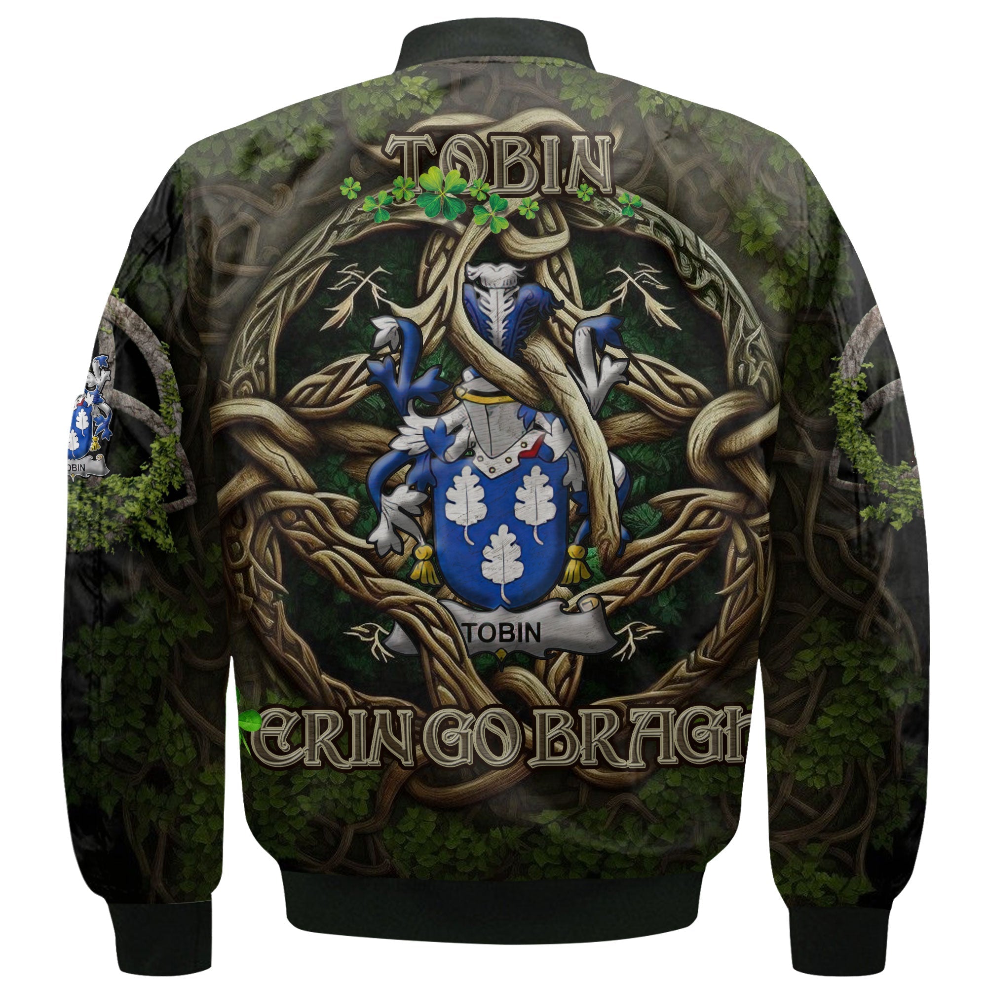 Tobin Bomber Jackets Ireland Is My Root Style