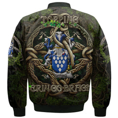Topping Bomber Jackets Ireland Is My Root Style