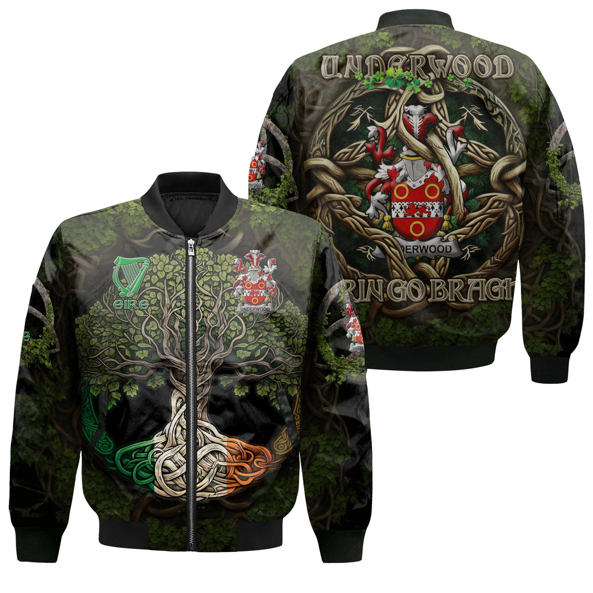 Underwood Bomber Jackets Ireland Is My Root Style