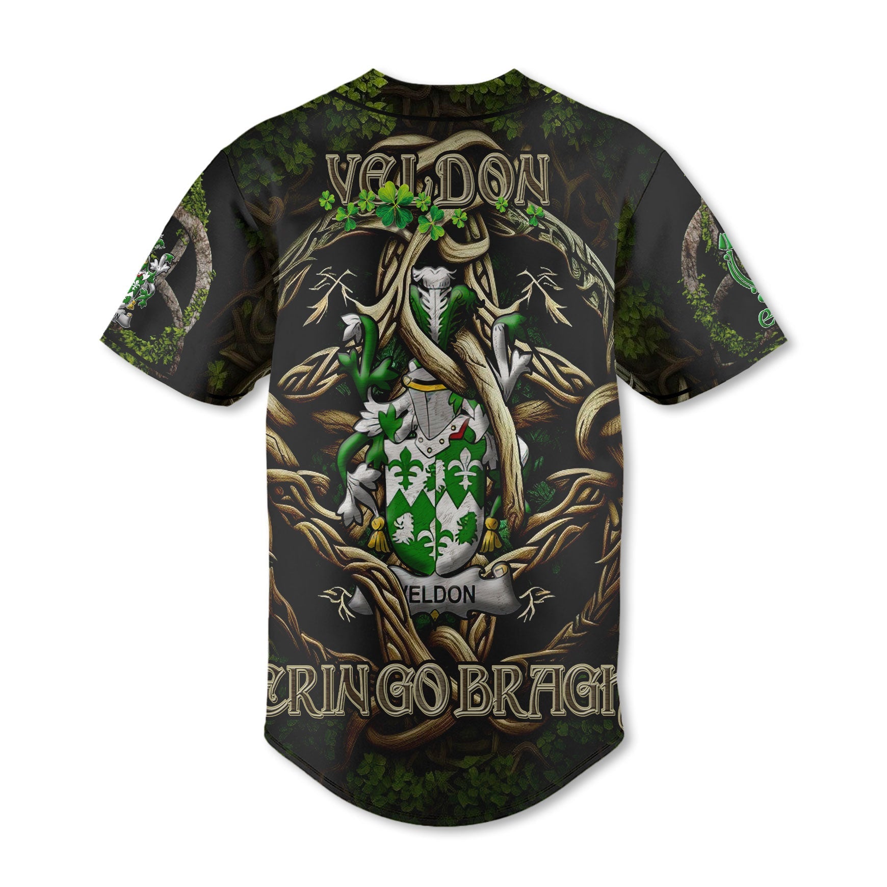 Veldon Baseball Jerseys Ireland Is My Root Style