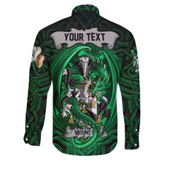 Verner Long Sleeve Button Shirts The Green Dragon Of Ireland Style