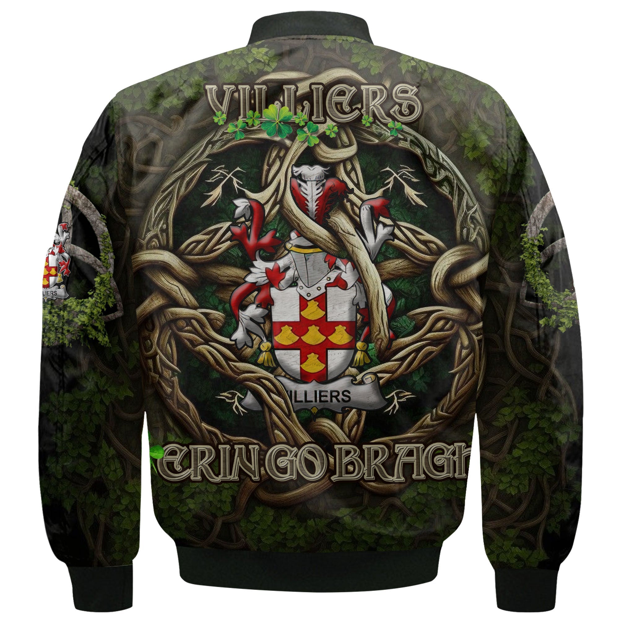 Villiers Bomber Jackets Ireland Is My Root Style