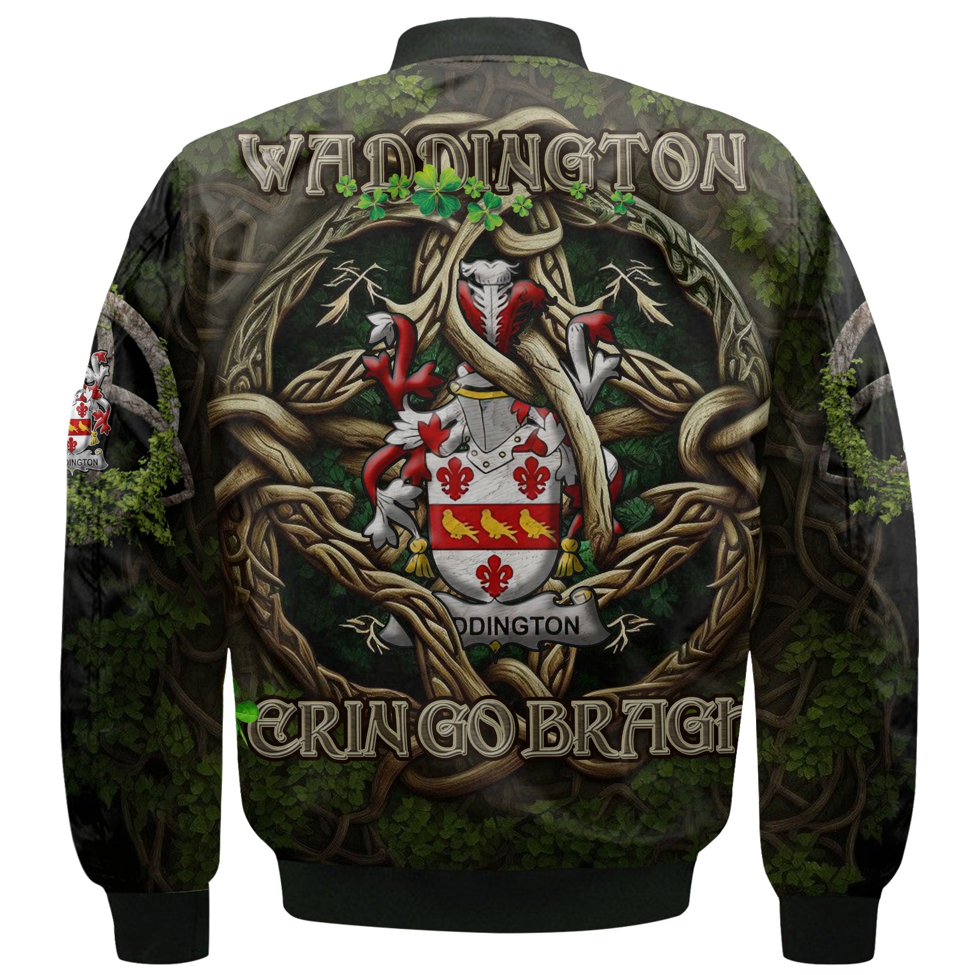Waddington Bomber Jackets Ireland Is My Root Style