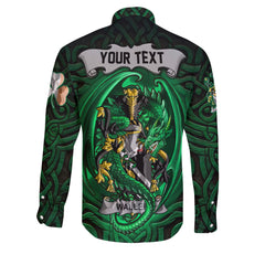 Waller Long Sleeve Button Shirts The Green Dragon Of Ireland Style