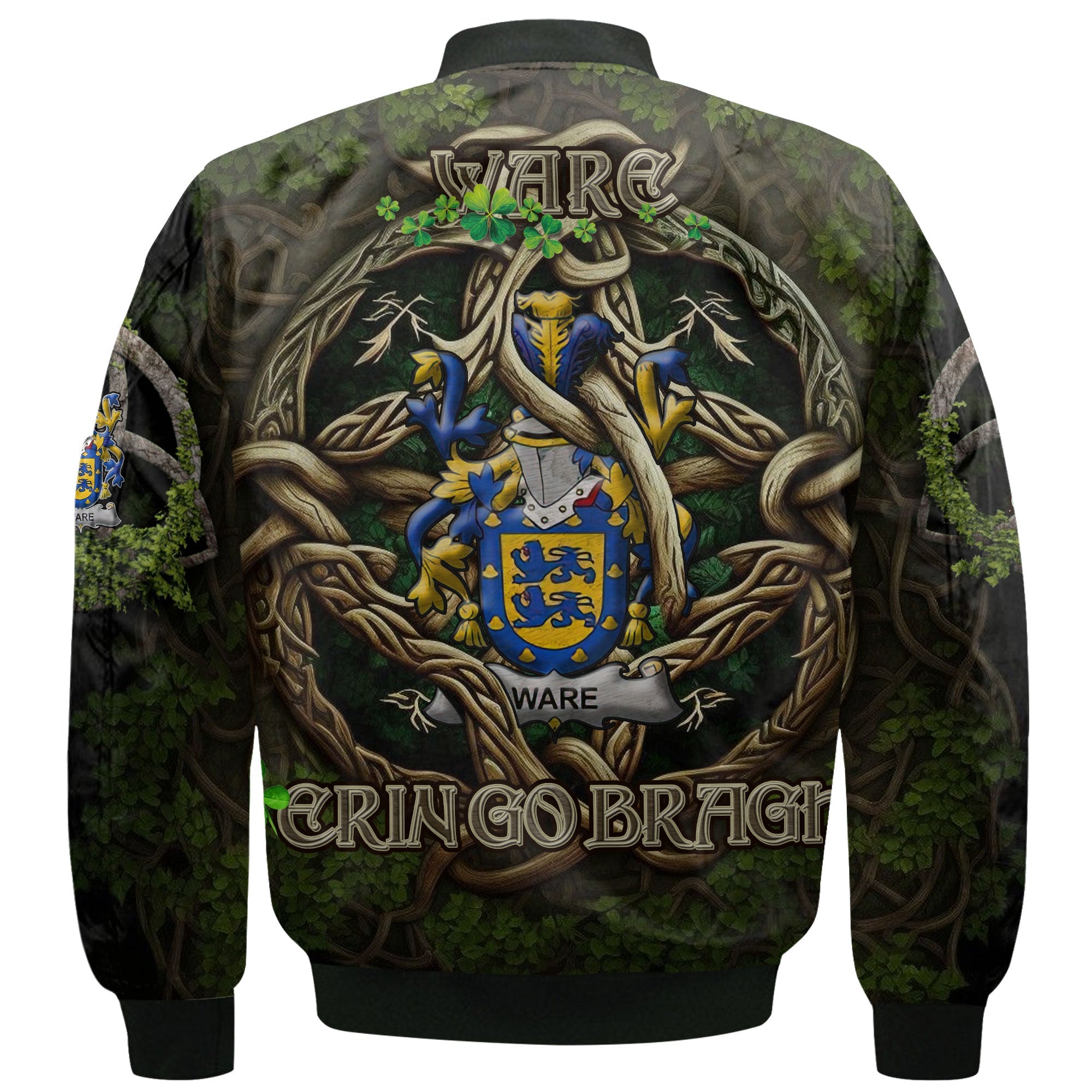 Ware Bomber Jackets Ireland Is My Root Style