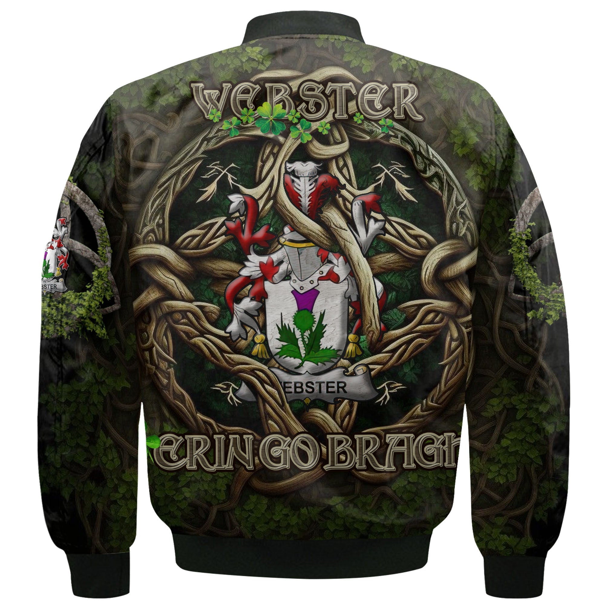 Webster Bomber Jackets Ireland Is My Root Style