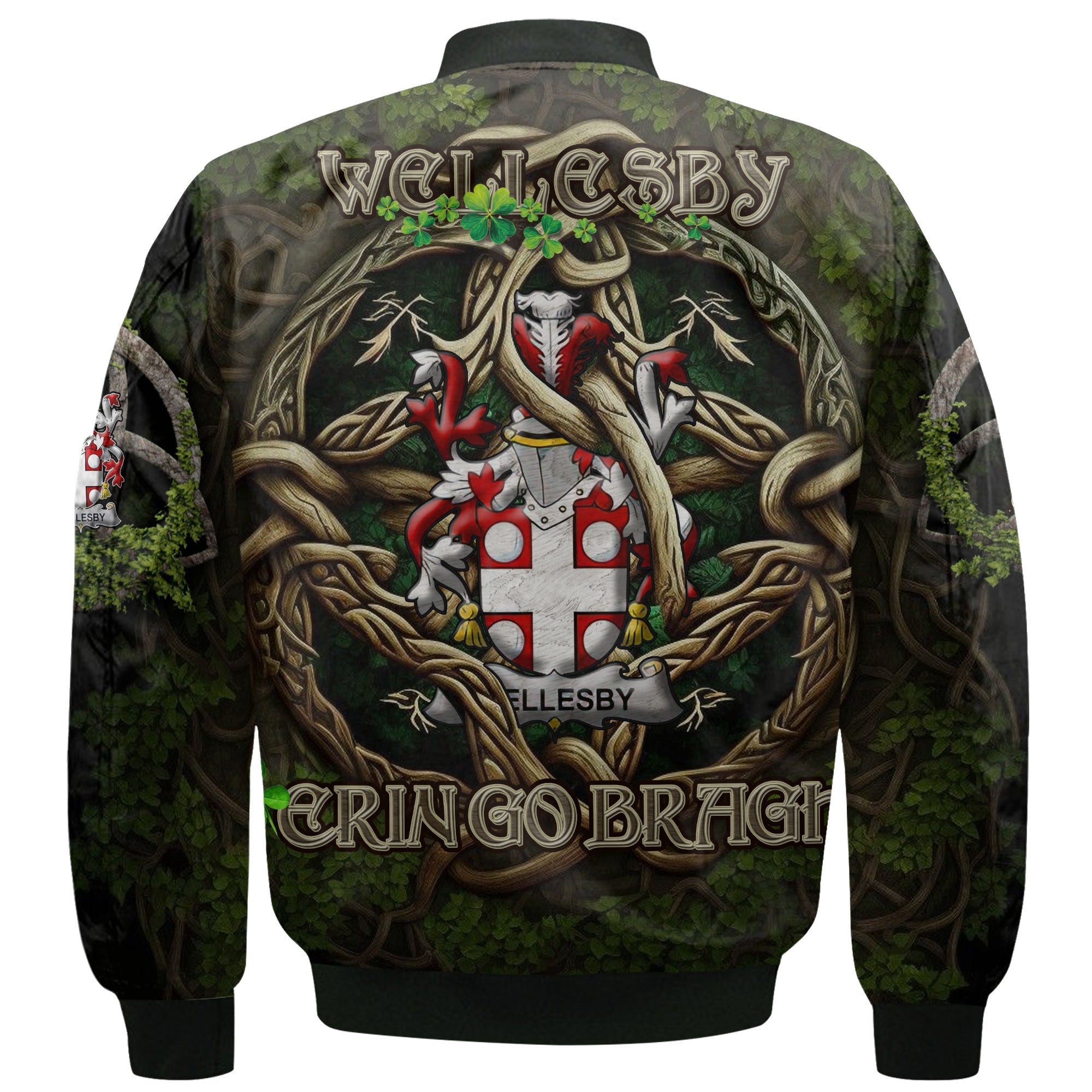 Wellesby Bomber Jackets Ireland Is My Root Style