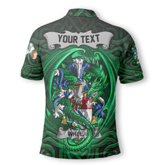 Whelan Polo Shirts The Green Dragon Of Ireland Style