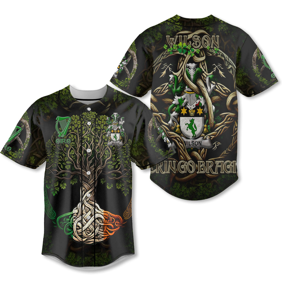 Wilson Baseball Jerseys Ireland Is My Root Style