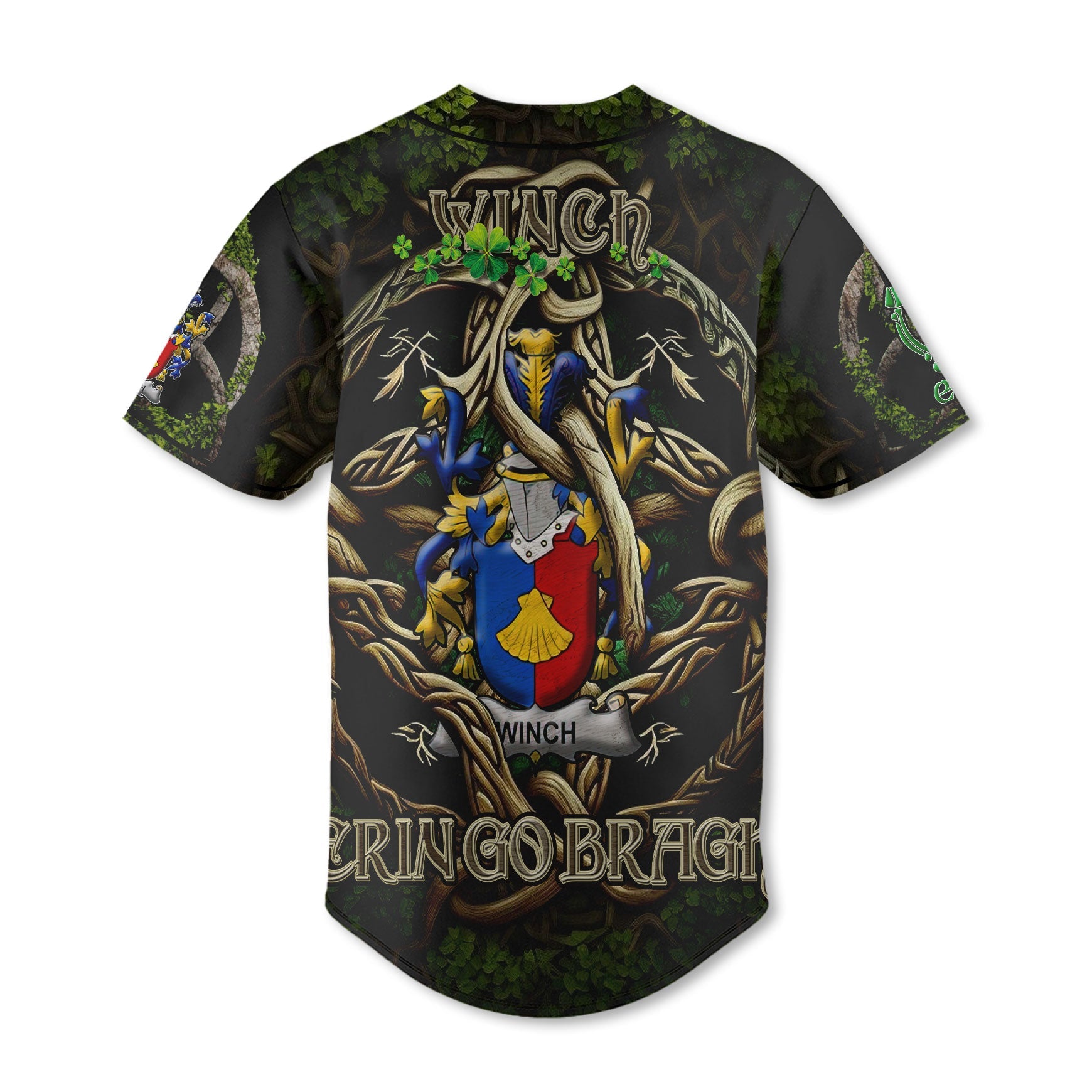 Winch Baseball Jerseys Ireland Is My Root Style
