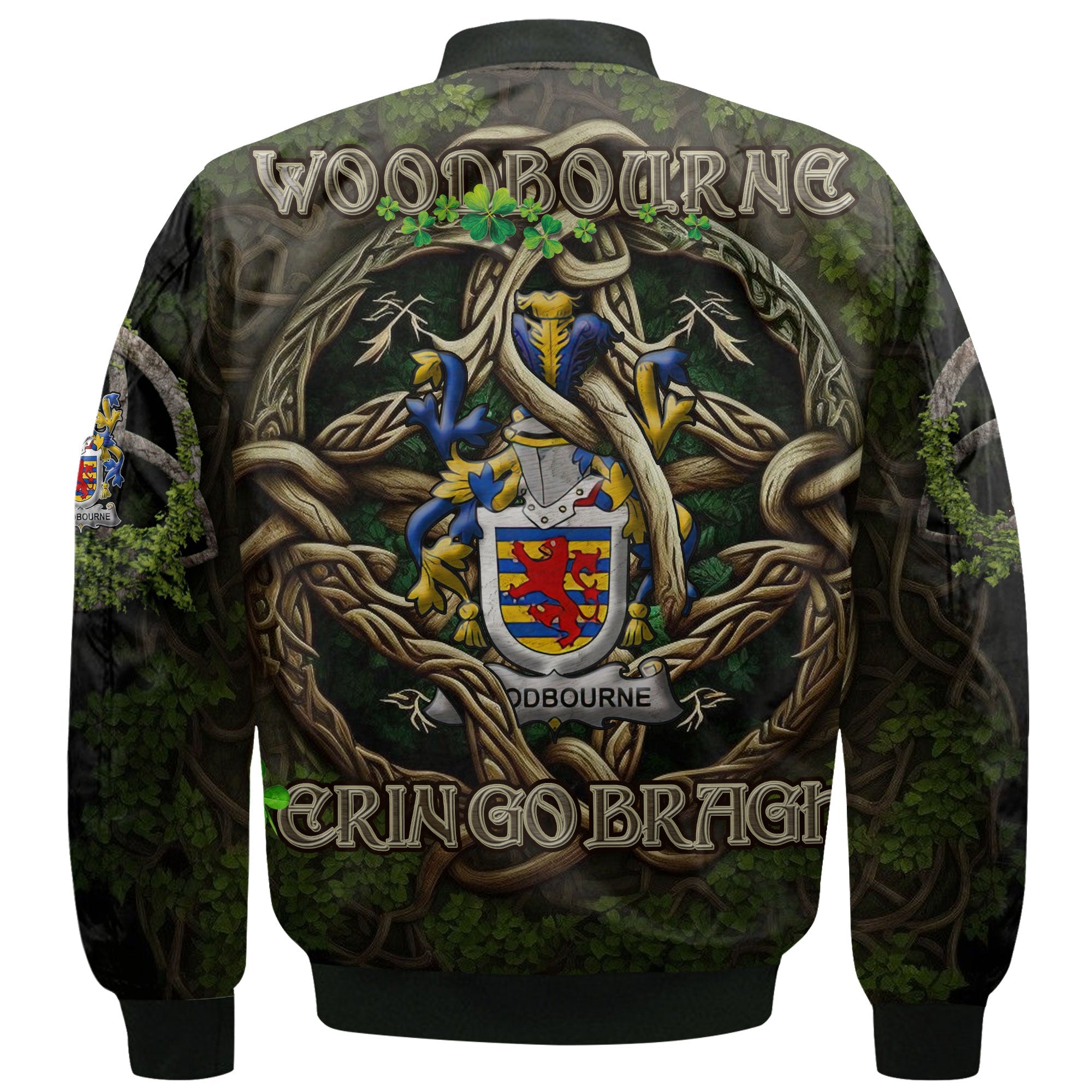 Woodbourne Bomber Jackets Ireland Is My Root Style