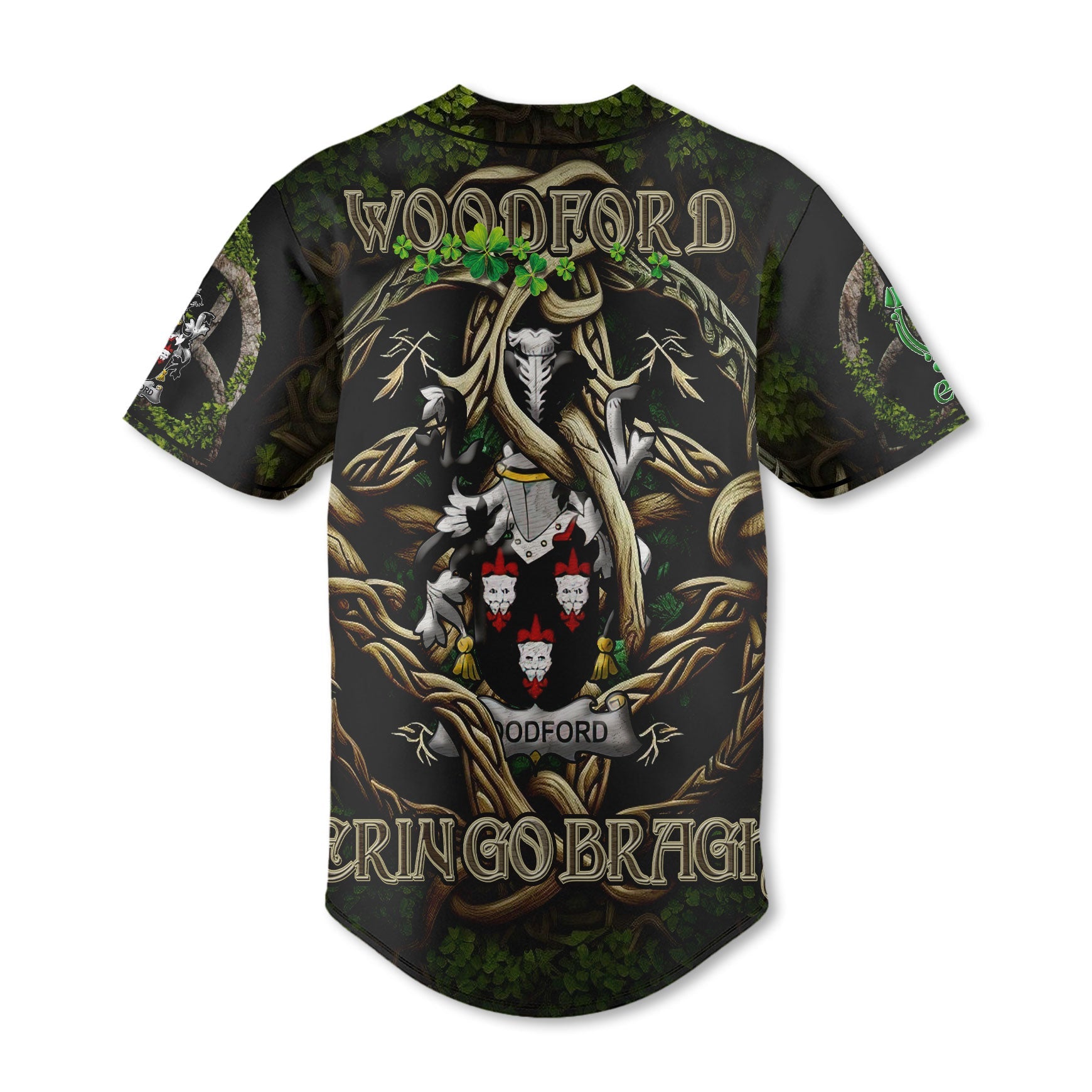 Woodford Baseball Jerseys Ireland Is My Root Style