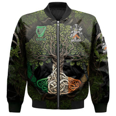 Worth or McWorth Bomber Jackets Ireland Is My Root Style