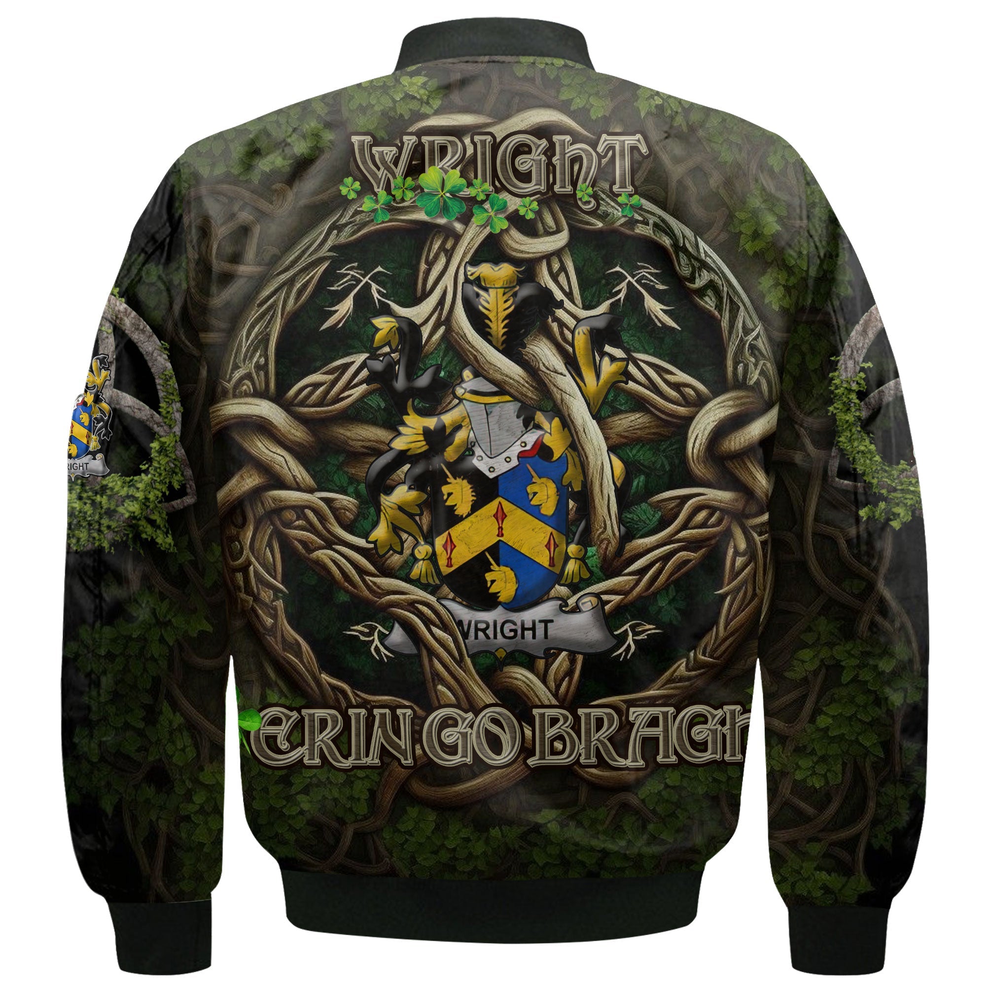 Wright Bomber Jackets Ireland Is My Root Style