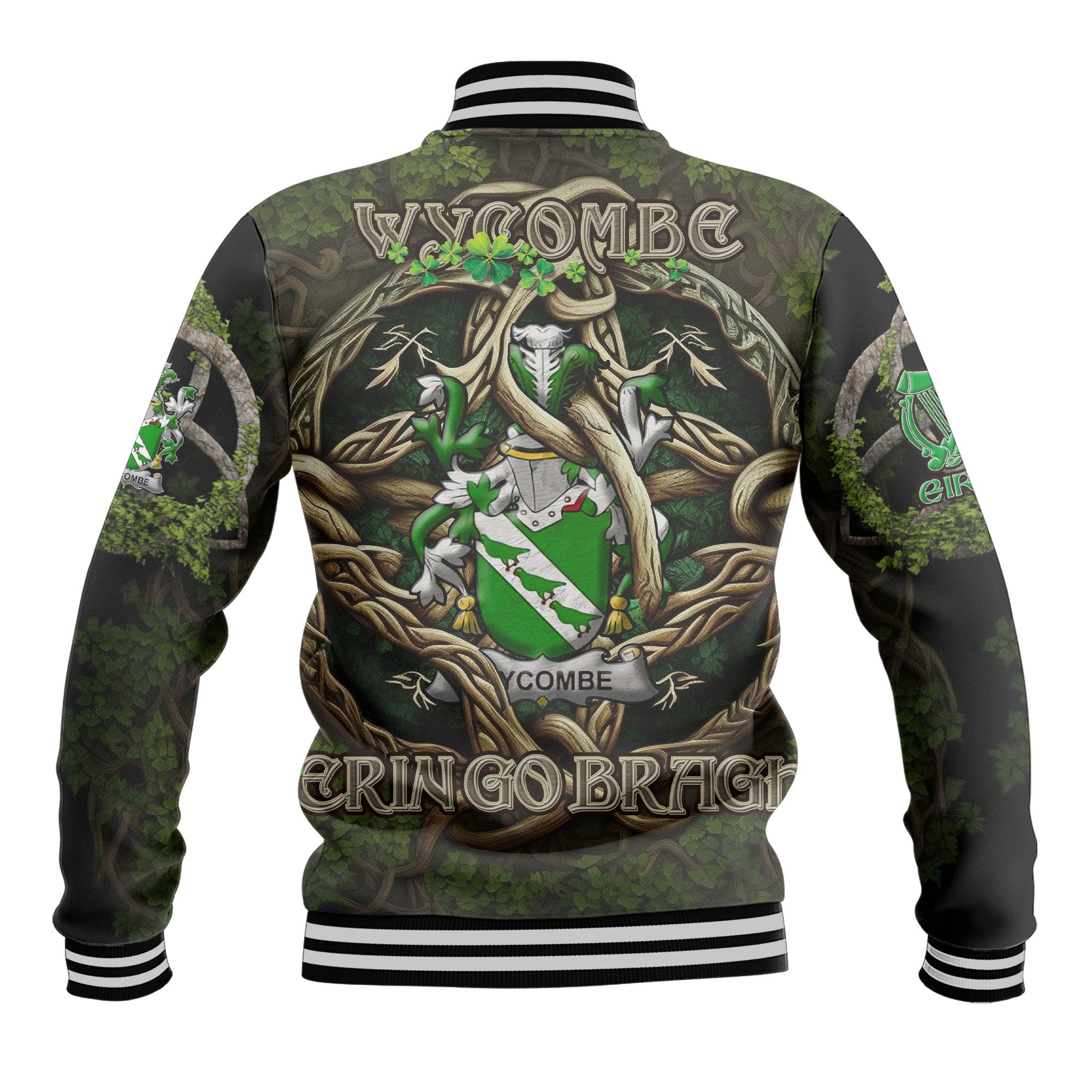 Wycombe Baseball Jackets Ireland Is My Root Style